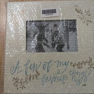 Collins "A Few Of My Favorite Things" Charming Cream and Blue Picture Frame